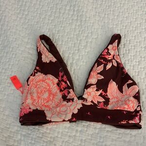 Maaji reversible size small bikini top.